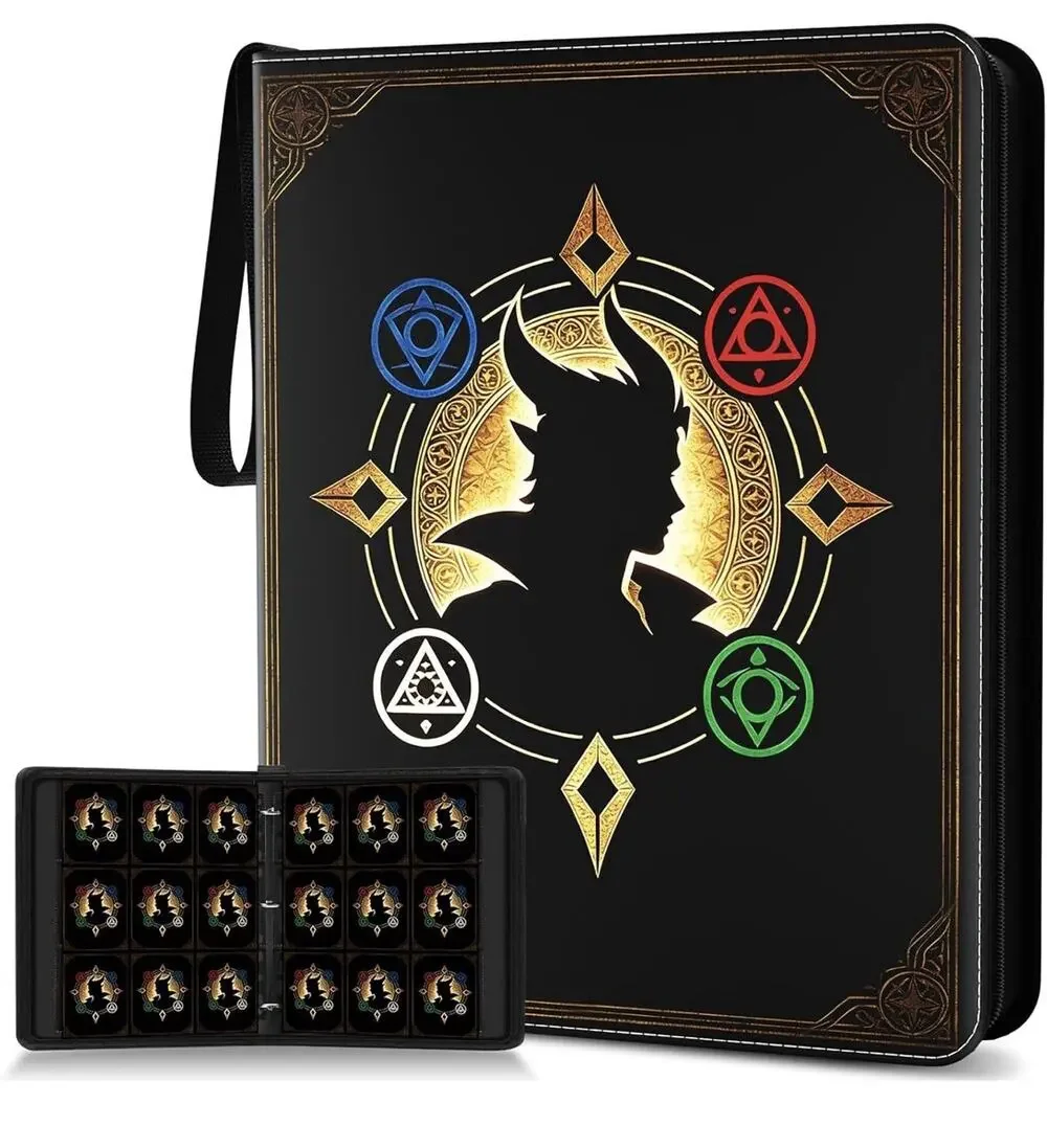900 Pocket Trading Card Binder, TCG Collection Binder with 50 Removable Pages